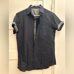 Air walk button down short sleeve t shirt